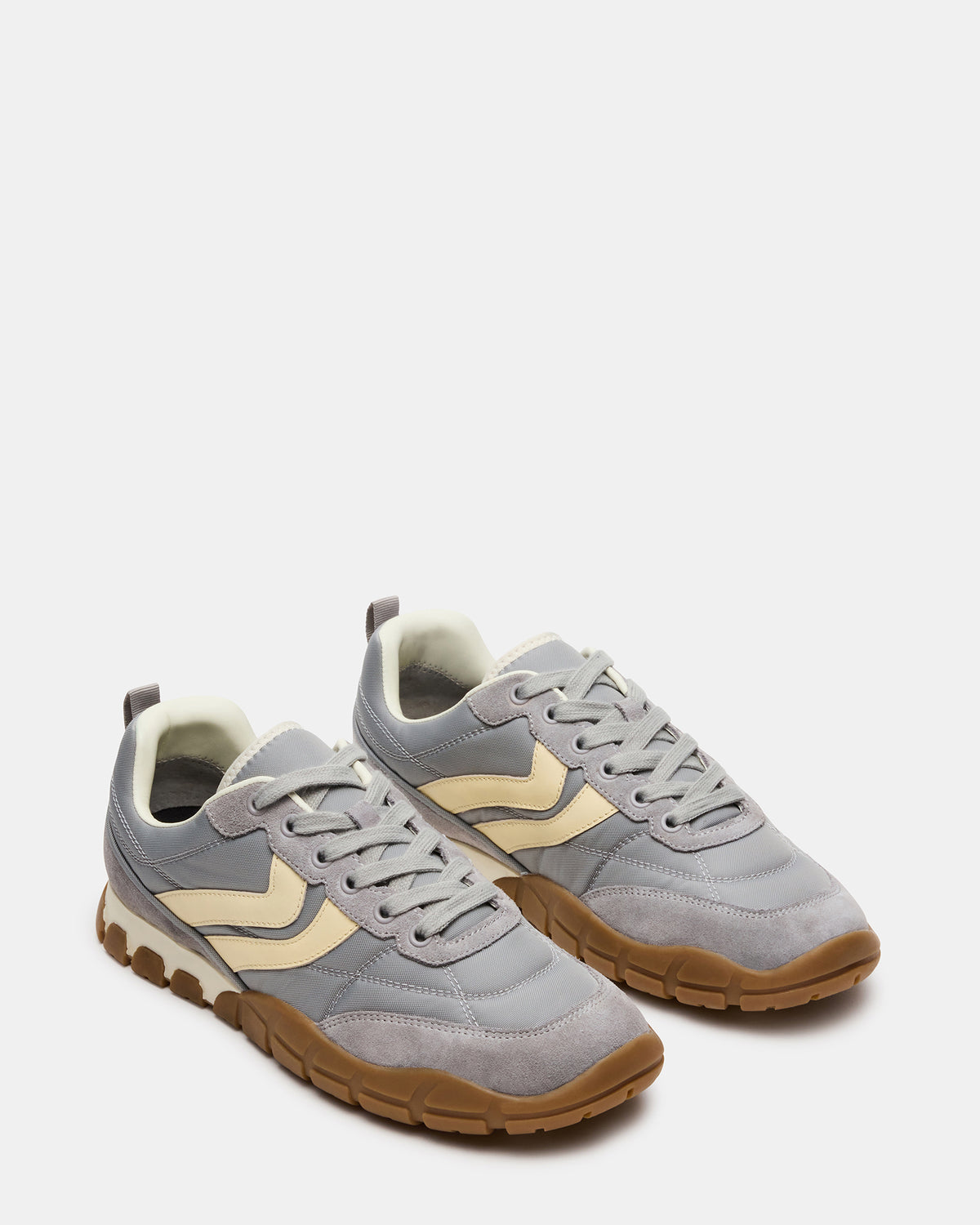 HORIZON Grey Low-Top Lace-Up Men's Sneaker | Steve Madden near me