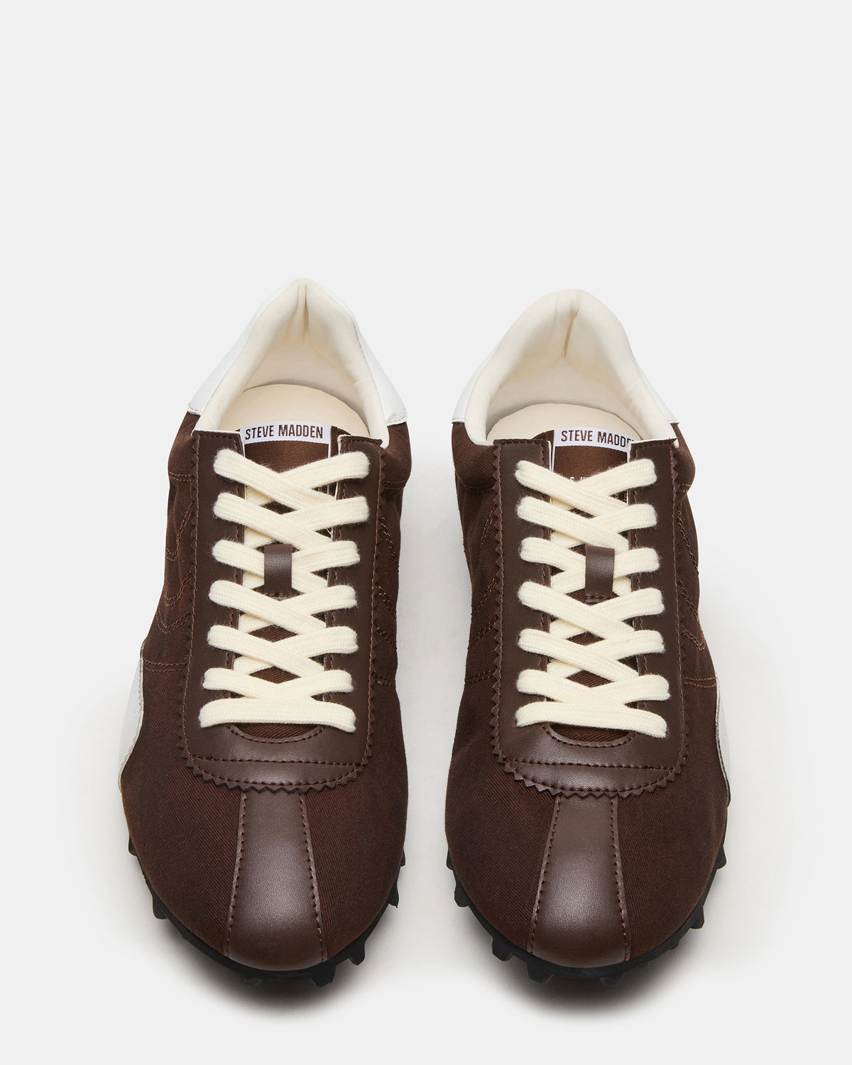 PUZZLE Brown Low-Top Lace-Up Men's Sneaker | Steve Madden discount