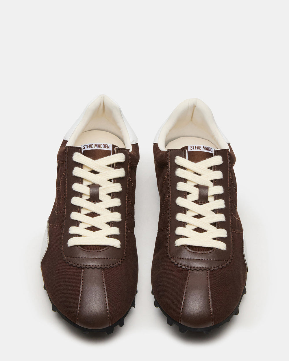 PUZZLE Brown Low-Top Lace-Up Men's Sneaker | Steve Madden discount