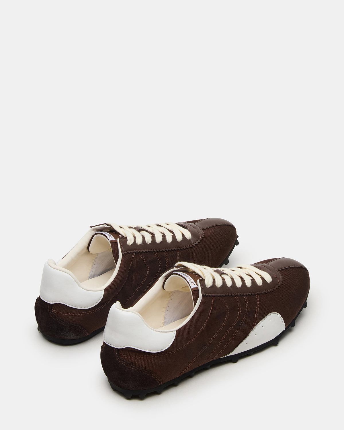 PUZZLE Brown Low-Top Lace-Up Men's Sneaker | Steve Madden discount