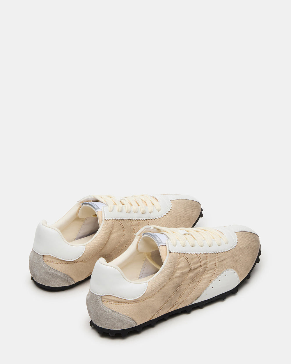 PUZZLE Cream Low-Top Lace-Up Men's Sneaker | Steve Madden US