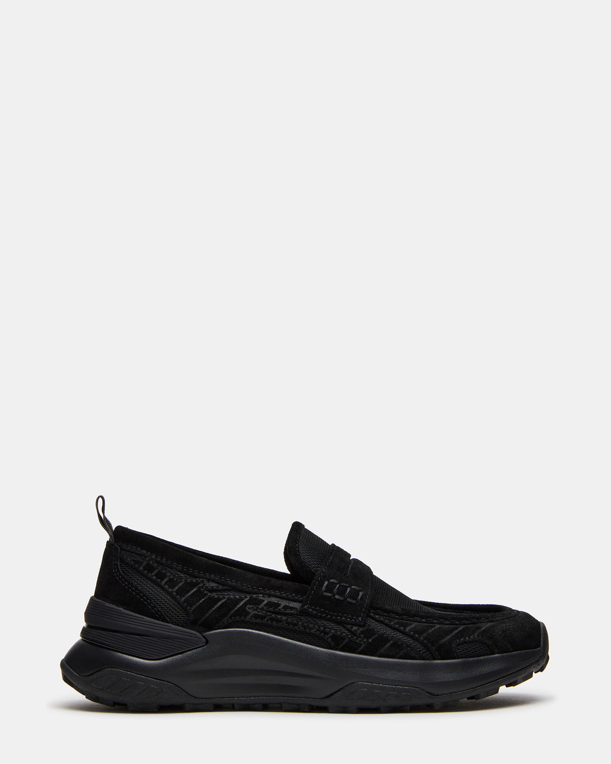 PARRISH Black Low-Top Slip-On Men's Sneaker | Steve Madden Sale