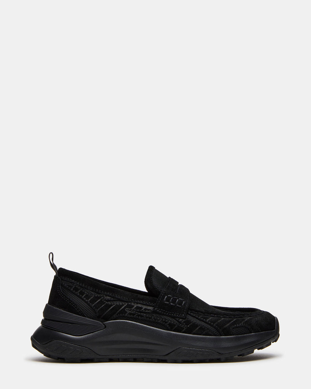 PARRISH Black Low-Top Slip-On Men's Sneaker | Steve Madden Sale