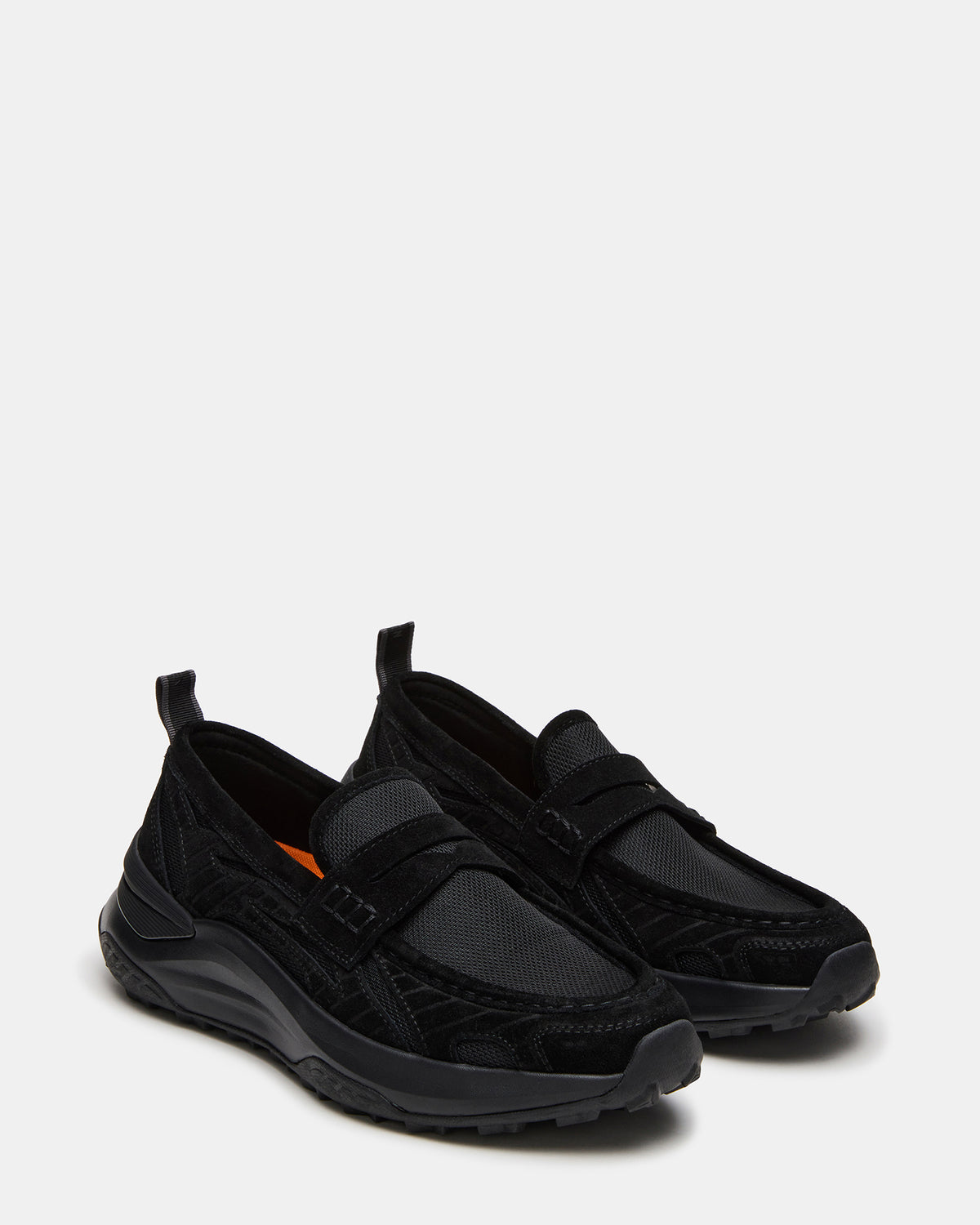 PARRISH Black Low-Top Slip-On Men's Sneaker | Steve Madden Sale