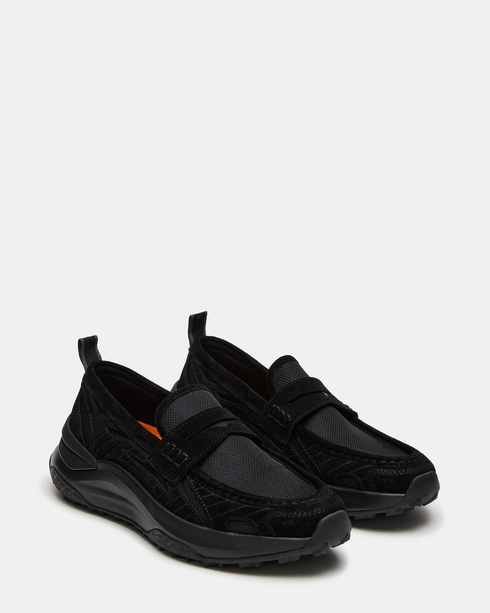 PARRISH Black Low-Top Slip-On Men's Sneaker | Steve Madden Sale