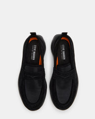 PARRISH Black Low-Top Slip-On Men's Sneaker | Steve Madden Sale