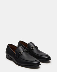 JAYSHAN Black Leather Men's Dress Loafer | Steve Madden discount