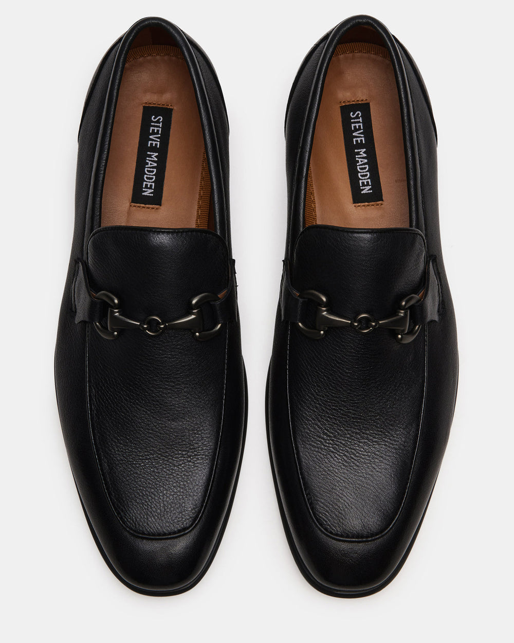 JAYSHAN Black Leather Men's Dress Loafer | Steve Madden discount
