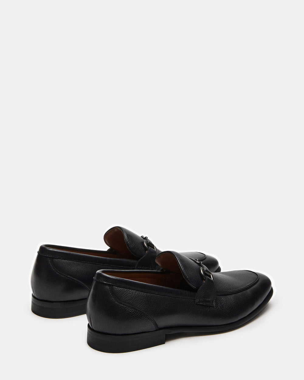 JAYSHAN Black Leather Men's Dress Loafer | Steve Madden discount