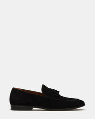ONDRE Black Suede Tassel Slip-On Men's Loafer | Steve Madden online
