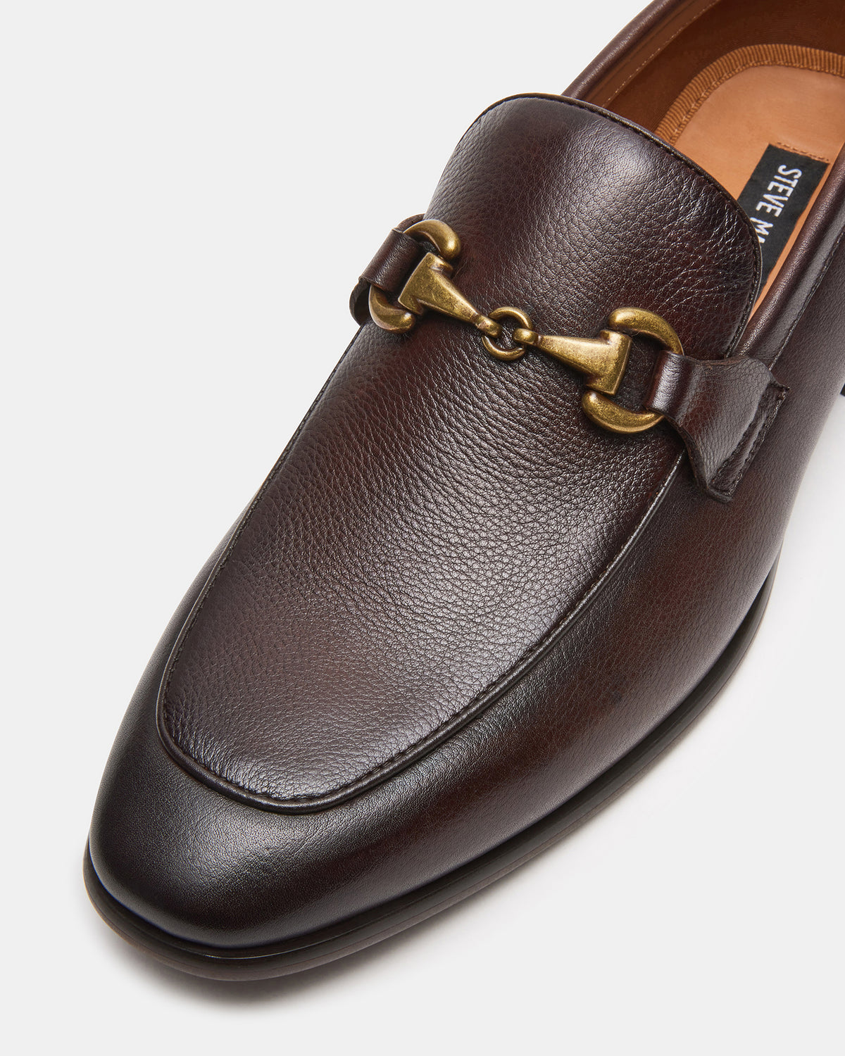 JAYSHAN Brown Leather Men's Dress Loafer | Steve Madden US