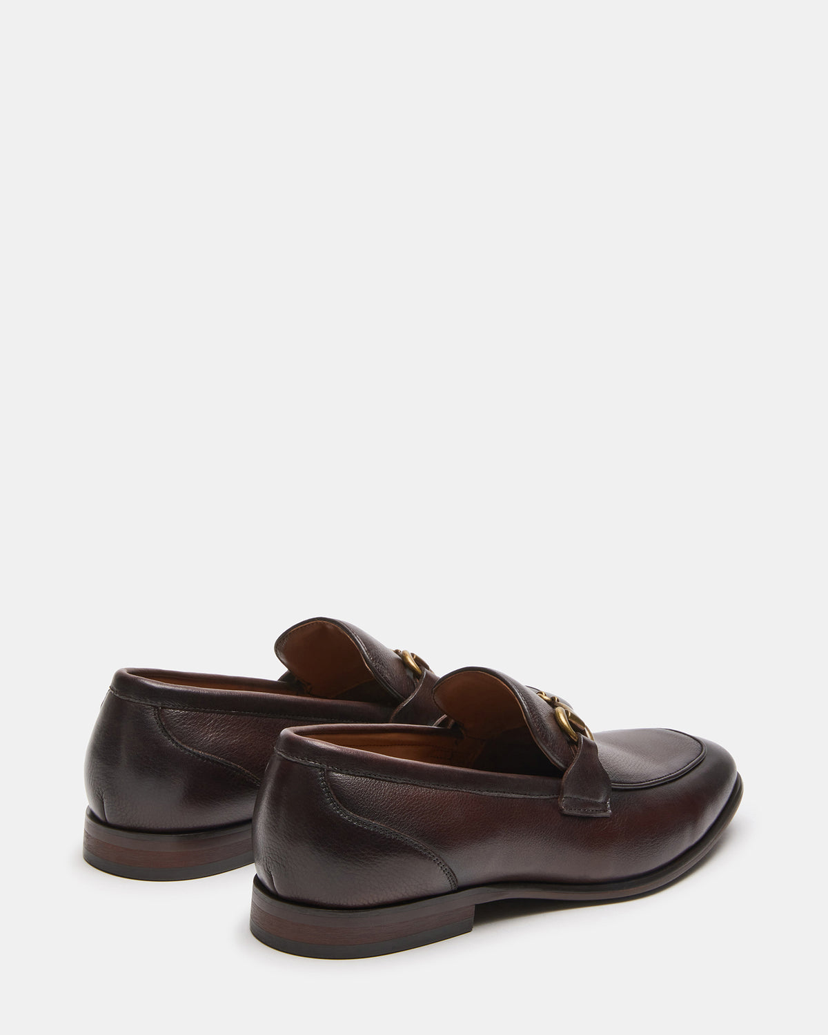 JAYSHAN Brown Leather Men's Dress Loafer | Steve Madden US