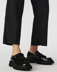 ZEV Black Box Lug Sole Dress Men's Loafer | Steve Madden Sale