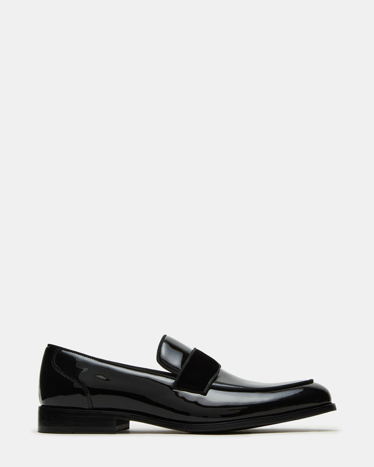ESCADA Black/Black Slip-On Men's Dress Loafer | Steve Madden discount
