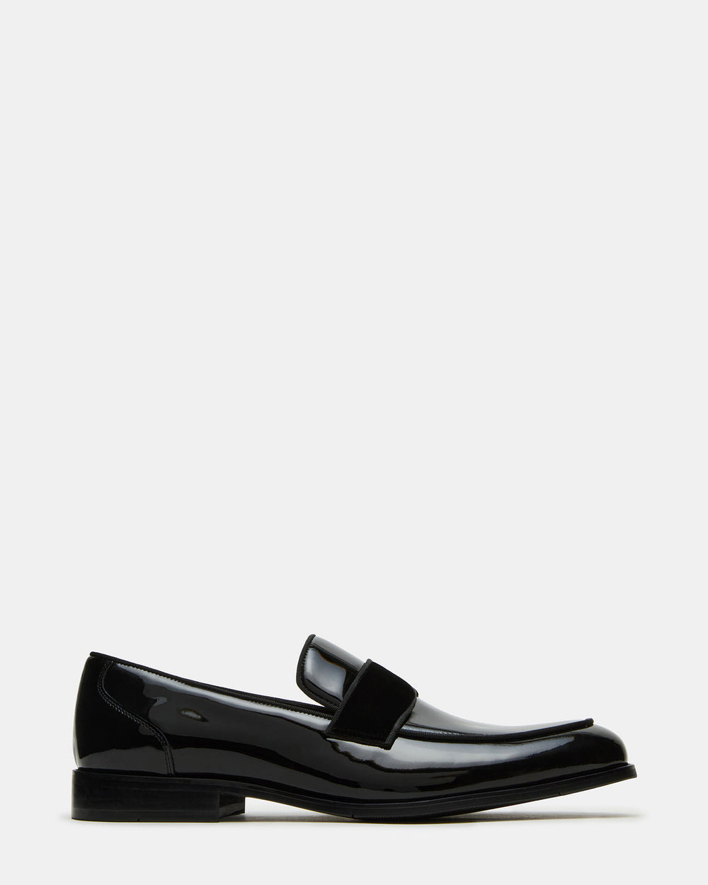 ESCADA Black/Black Slip-On Men's Dress Loafer | Steve Madden discount