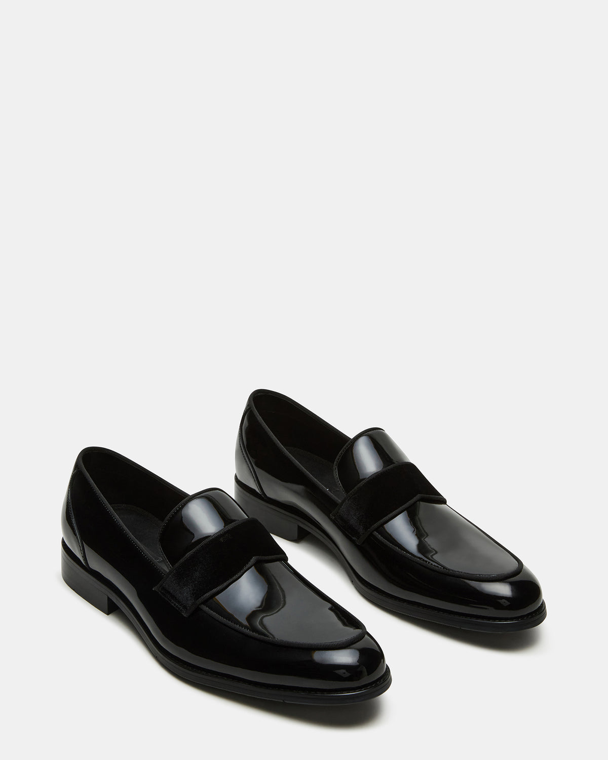 ESCADA Black/Black Slip-On Men's Dress Loafer | Steve Madden discount