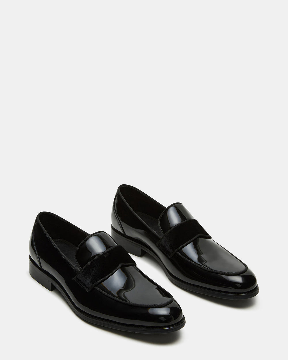 ESCADA Black/Black Slip-On Men's Dress Loafer | Steve Madden discount