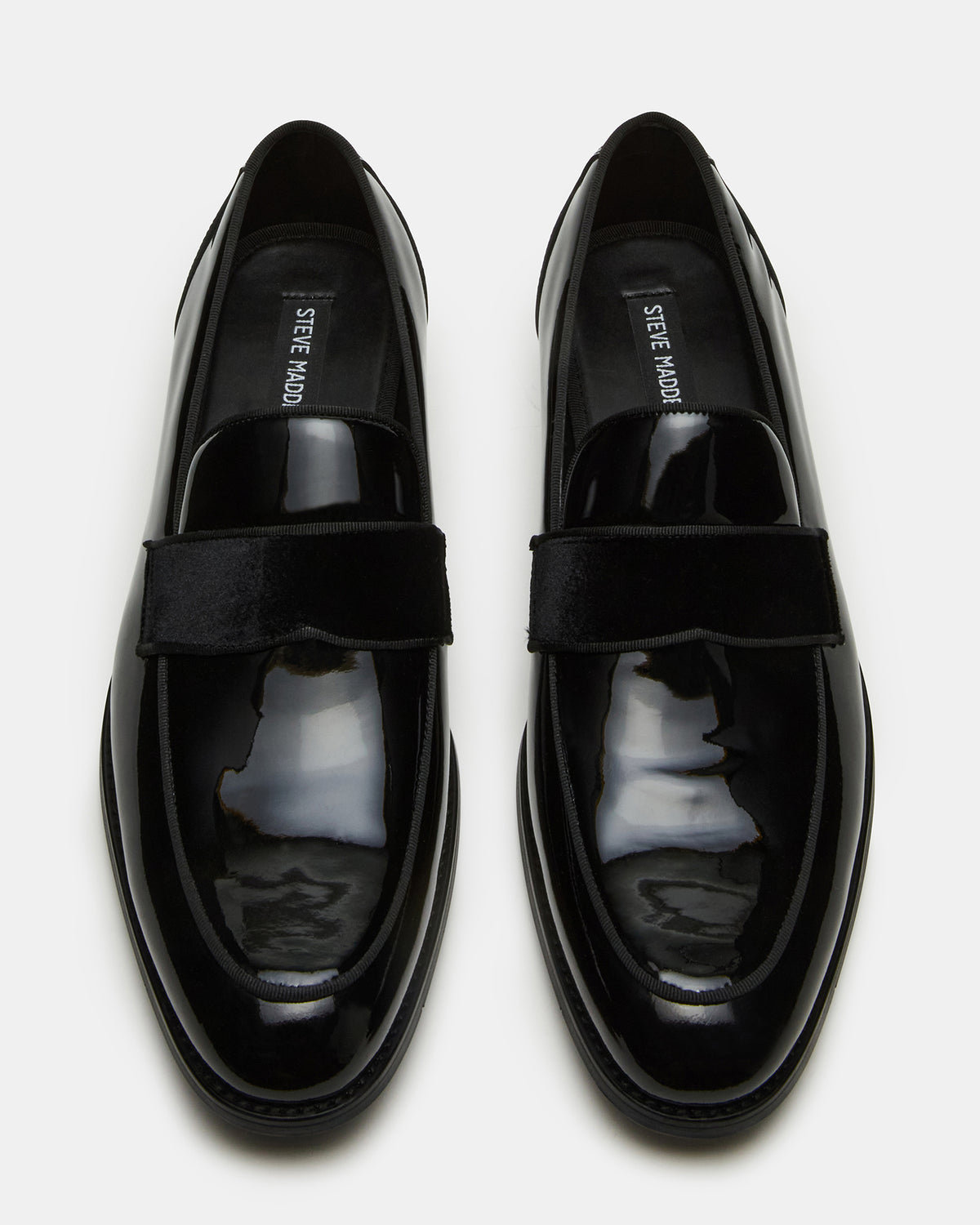 ESCADA Black/Black Slip-On Men's Dress Loafer | Steve Madden discount