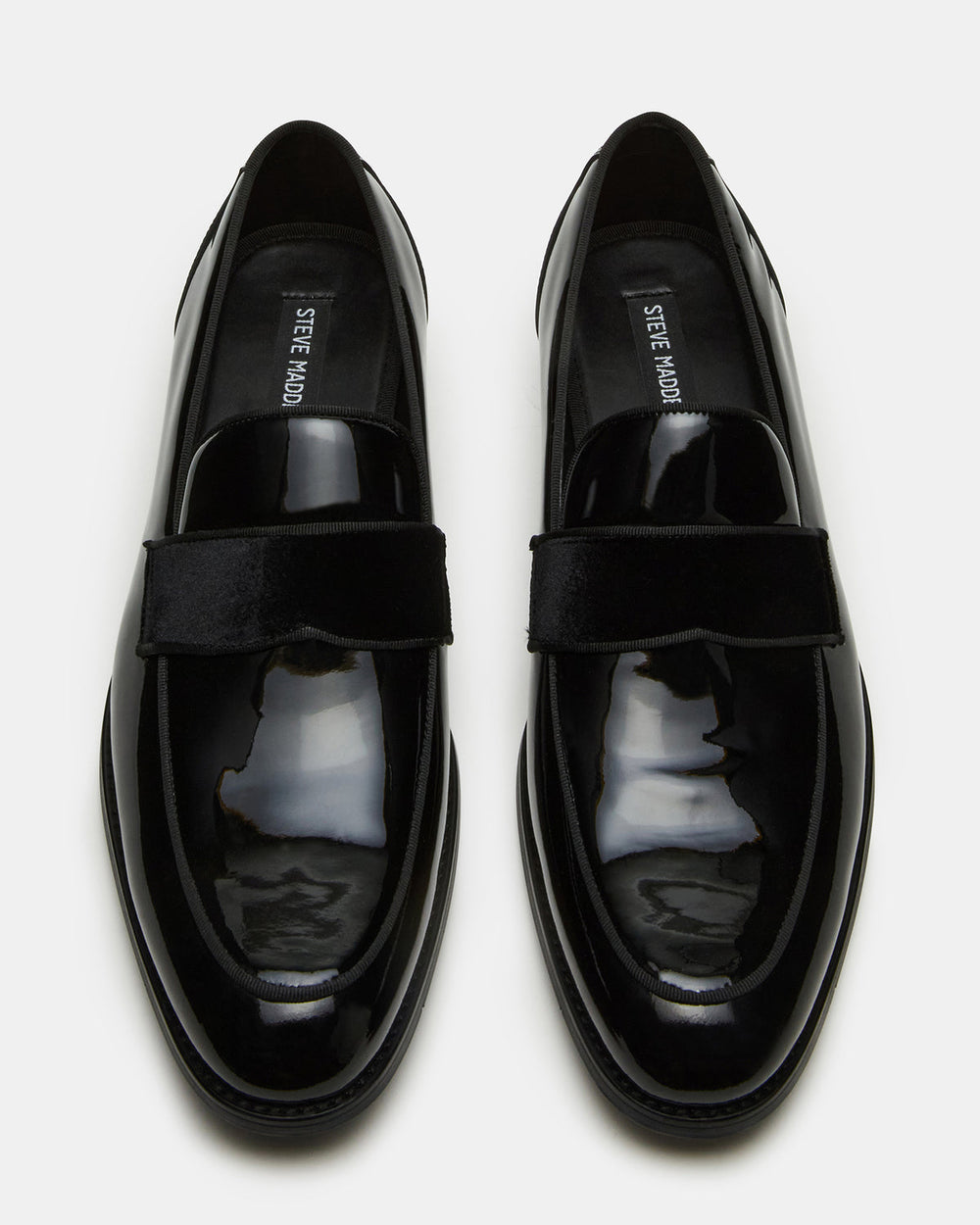 ESCADA Black/Black Slip-On Men's Dress Loafer | Steve Madden discount