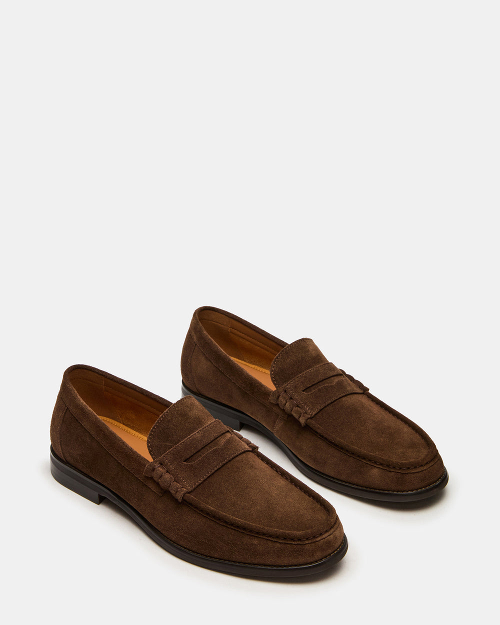 HUCKLE Dark Brown Slip-On Men's Loafer | Steve Madden discount