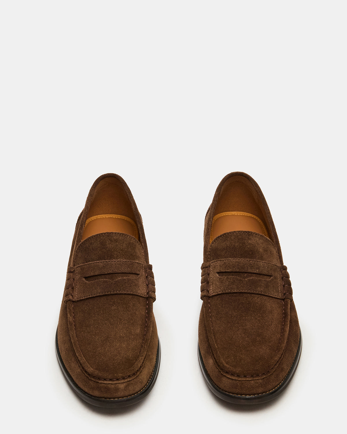 HUCKLE Dark Brown Slip-On Men's Loafer | Steve Madden discount