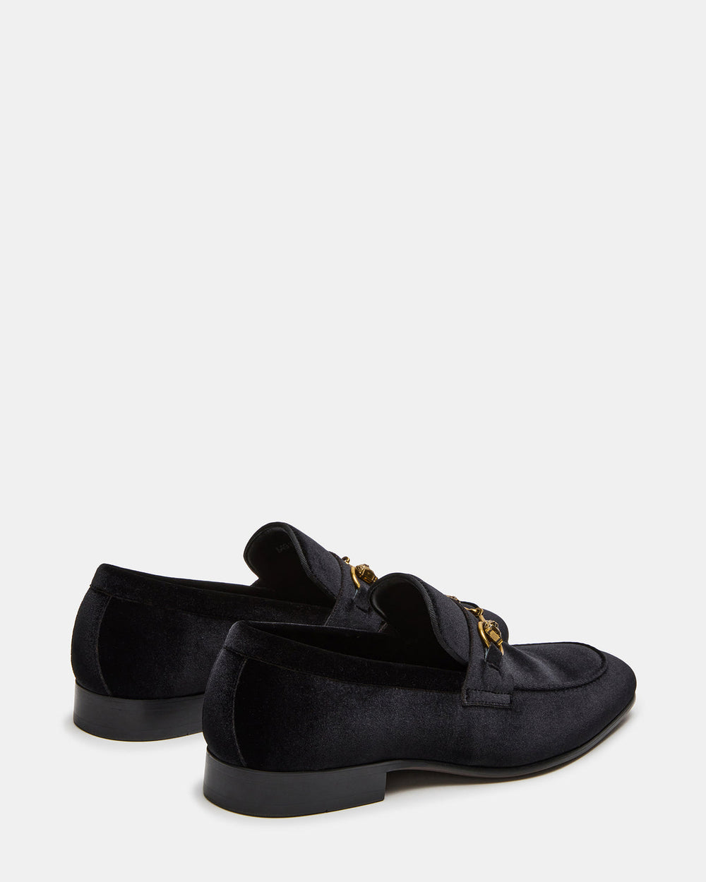 JAKIRO Black Velvet Slip-On Dress Men's Loafer | Steve Madden Sale