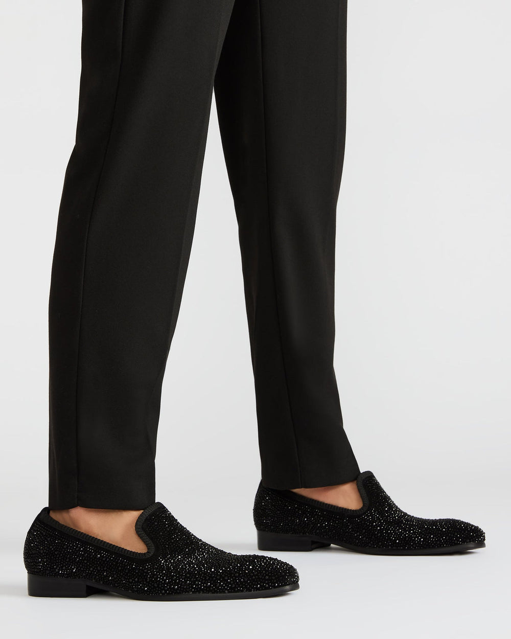 BANNOCH Rhinestone Men's Slip-On Loafer | Steve Madden for Sale