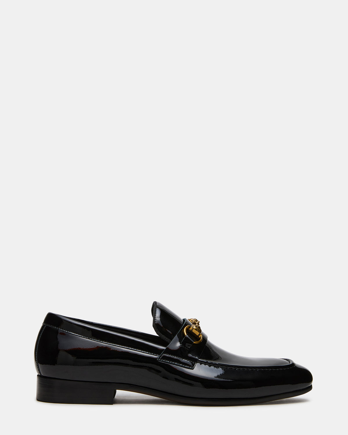 JAKIRO Black Patent Slip-On Dress Men's Loafer | Steve Madden on Sale