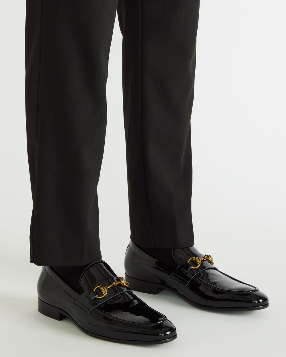JAKIRO Black Patent Slip-On Dress Men's Loafer | Steve Madden on Sale