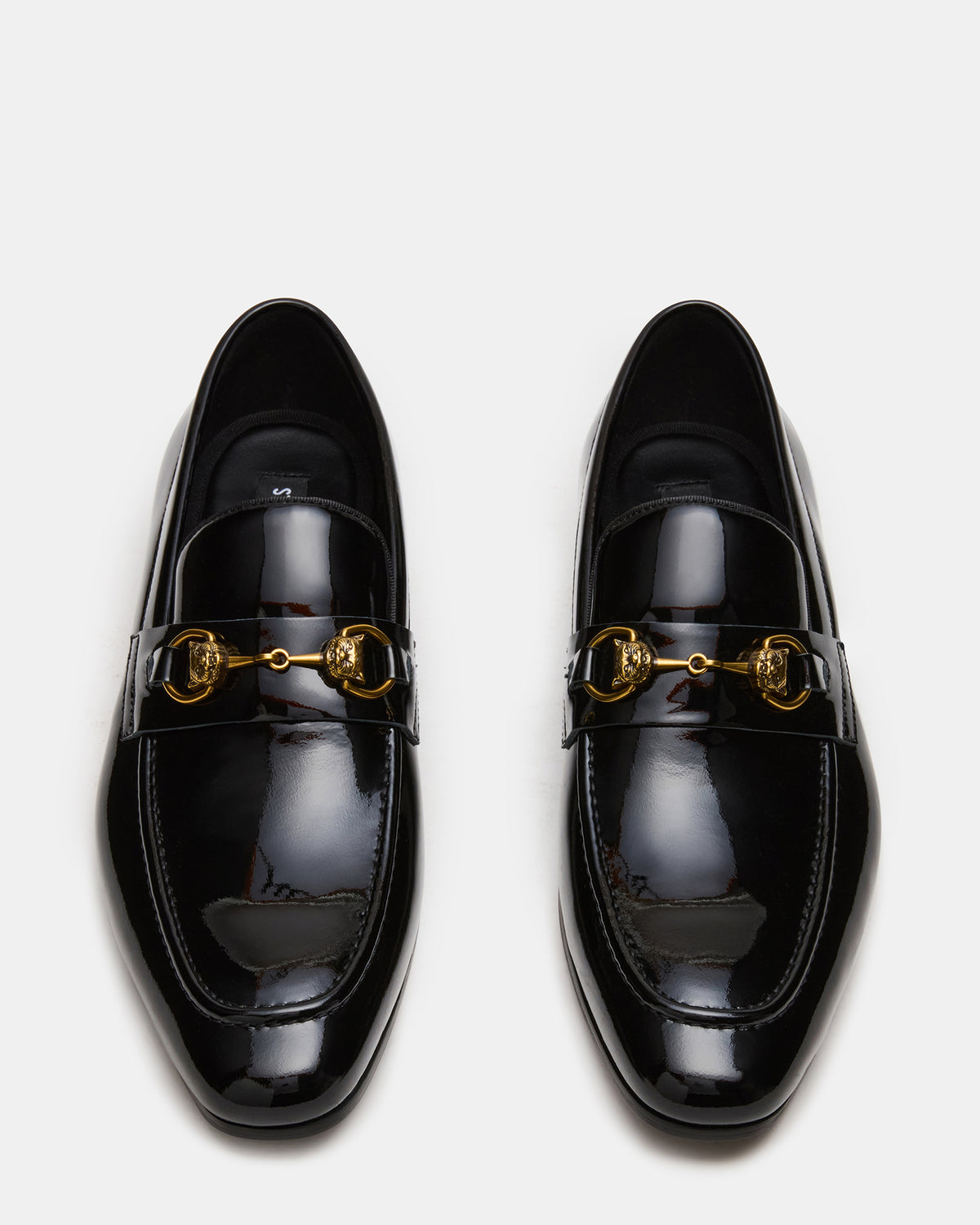 JAKIRO Black Patent Slip-On Dress Men's Loafer | Steve Madden on Sale