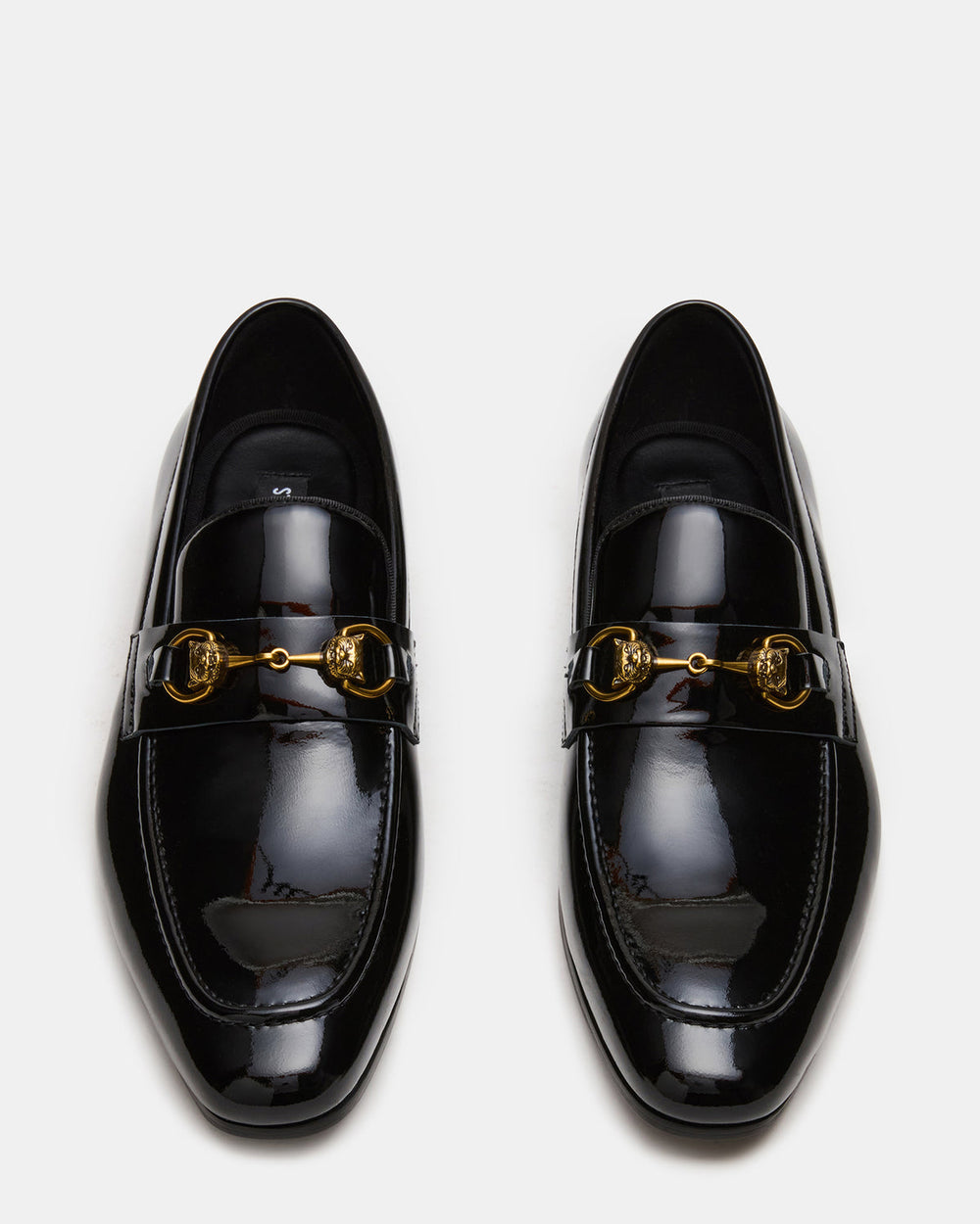 JAKIRO Black Patent Slip-On Dress Men's Loafer | Steve Madden on Sale