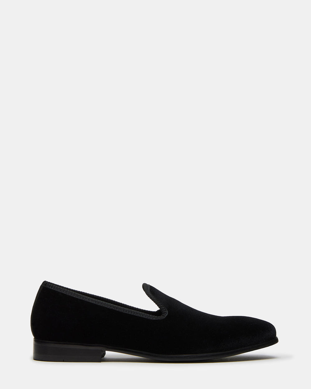 BANNOCH Black Velvet Men's Slip-On Loafer | Steve Madden online