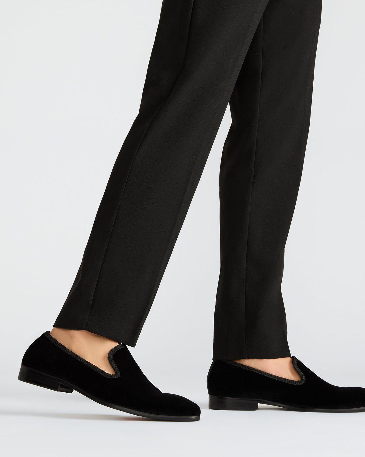 BANNOCH Black Velvet Men's Slip-On Loafer | Steve Madden online