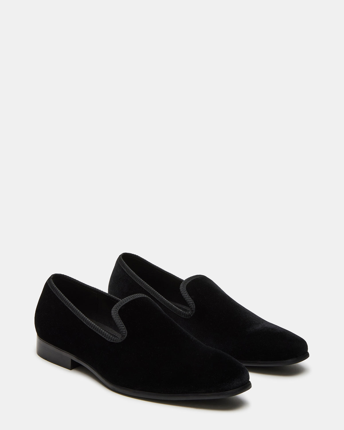 BANNOCH Black Velvet Men's Slip-On Loafer | Steve Madden online