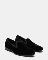 BANNOCH Black Velvet Men's Slip-On Loafer | Steve Madden online