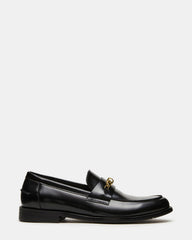 NEVINN Black Slip-On Dress Men's Loafer | Steve Madden Sale