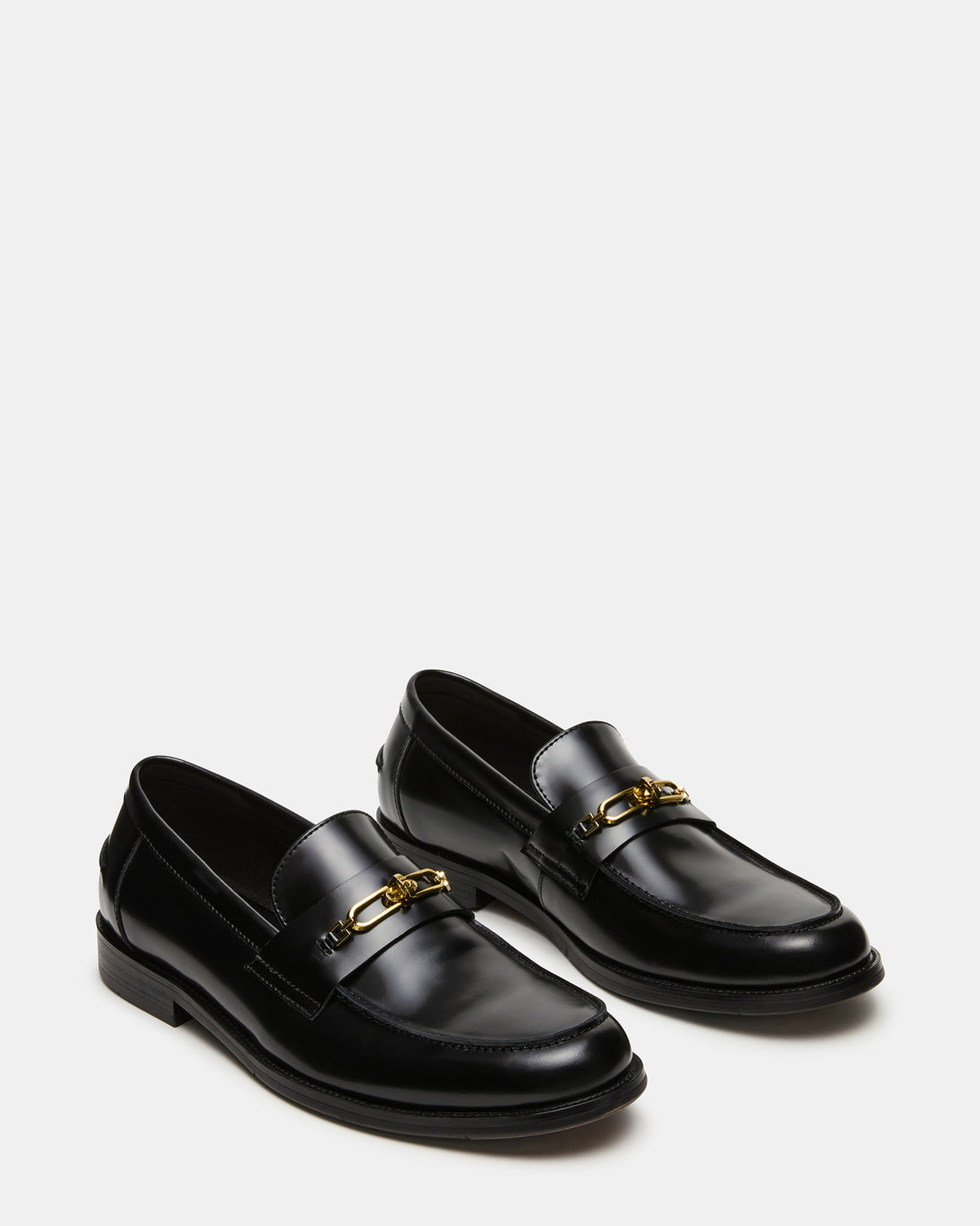 NEVINN Black Slip-On Dress Men's Loafer | Steve Madden Sale