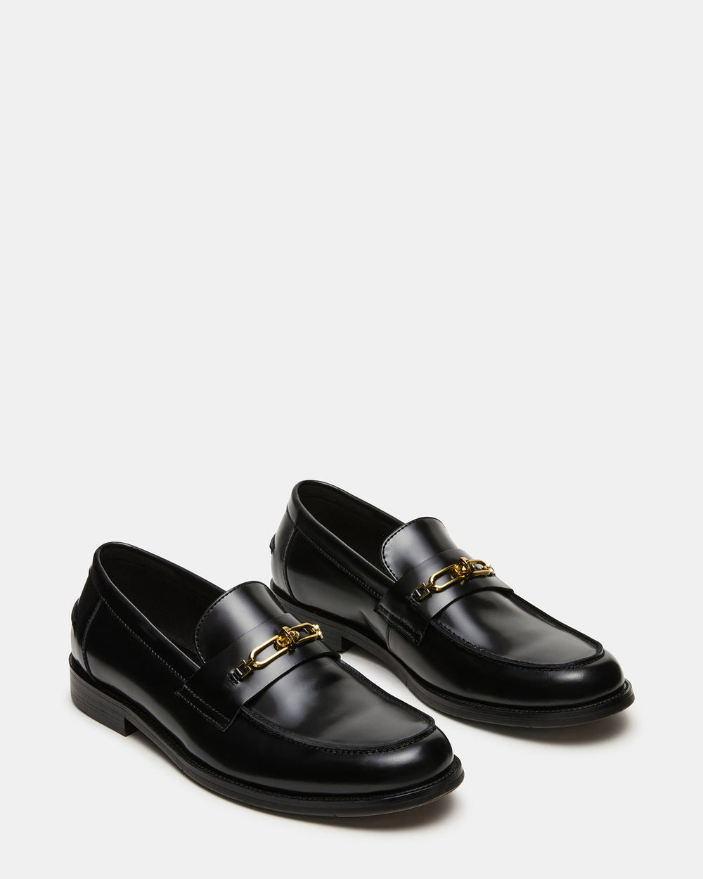 NEVINN Black Slip-On Dress Men's Loafer | Steve Madden Sale