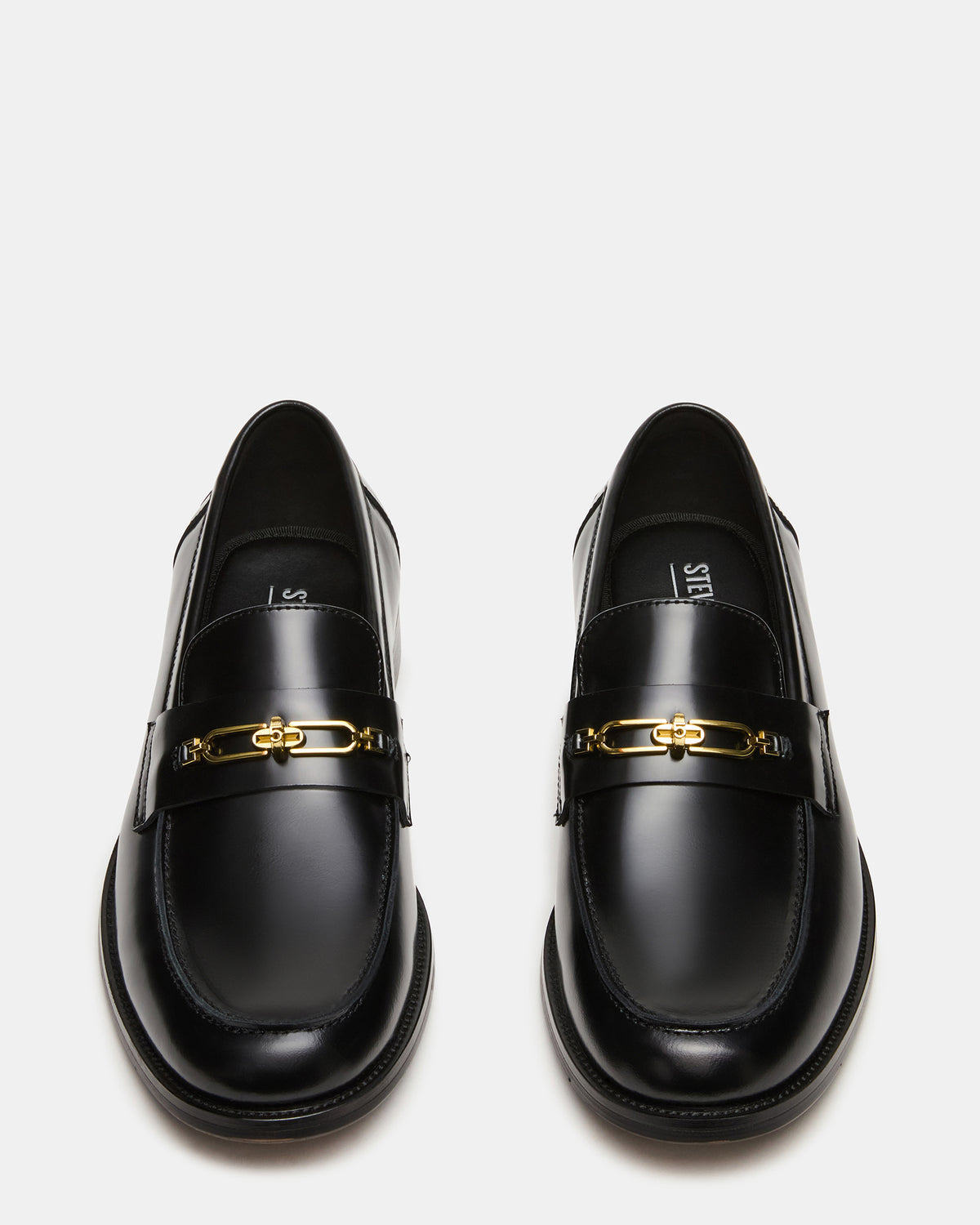 NEVINN Black Slip-On Dress Men's Loafer | Steve Madden Sale