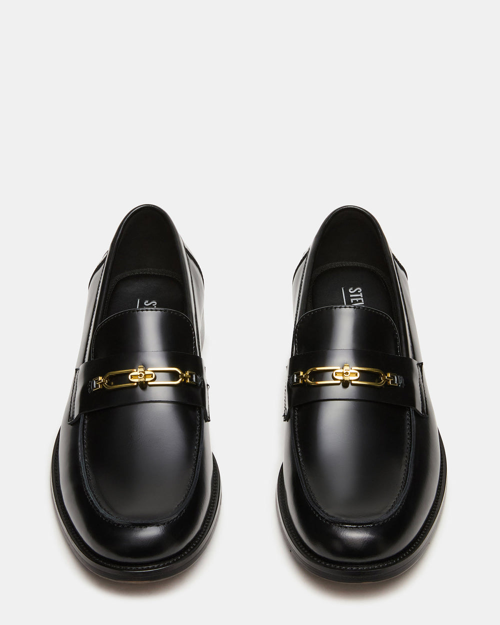 NEVINN Black Slip-On Dress Men's Loafer | Steve Madden Sale