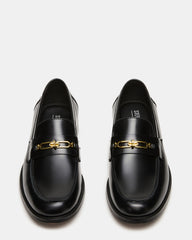 NEVINN Black Slip-On Dress Men's Loafer | Steve Madden Sale