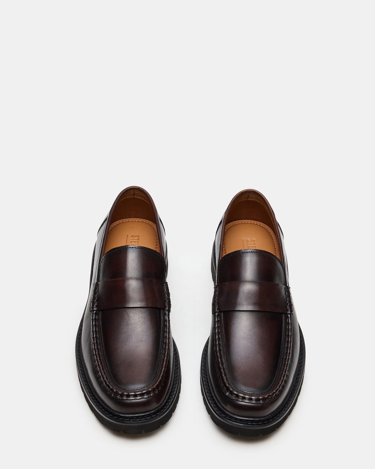 BRODIE Brown Slip-On Lug Men's Loafer | Steve Madden near me