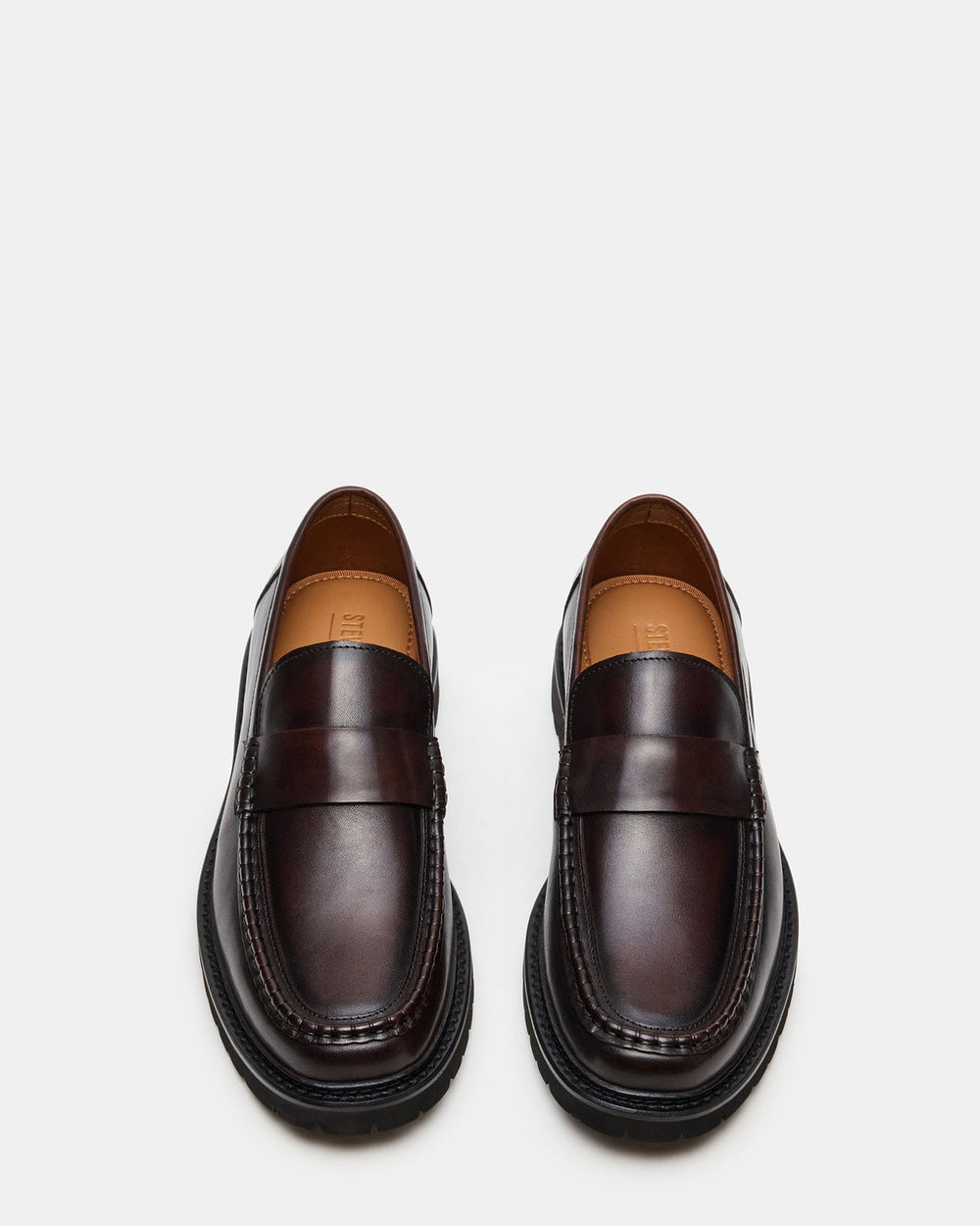BRODIE Brown Slip-On Lug Men's Loafer | Steve Madden near me