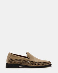 NAPOLI Sand Suede Slip-On Woven Men's Loafer | Steve Madden Sale