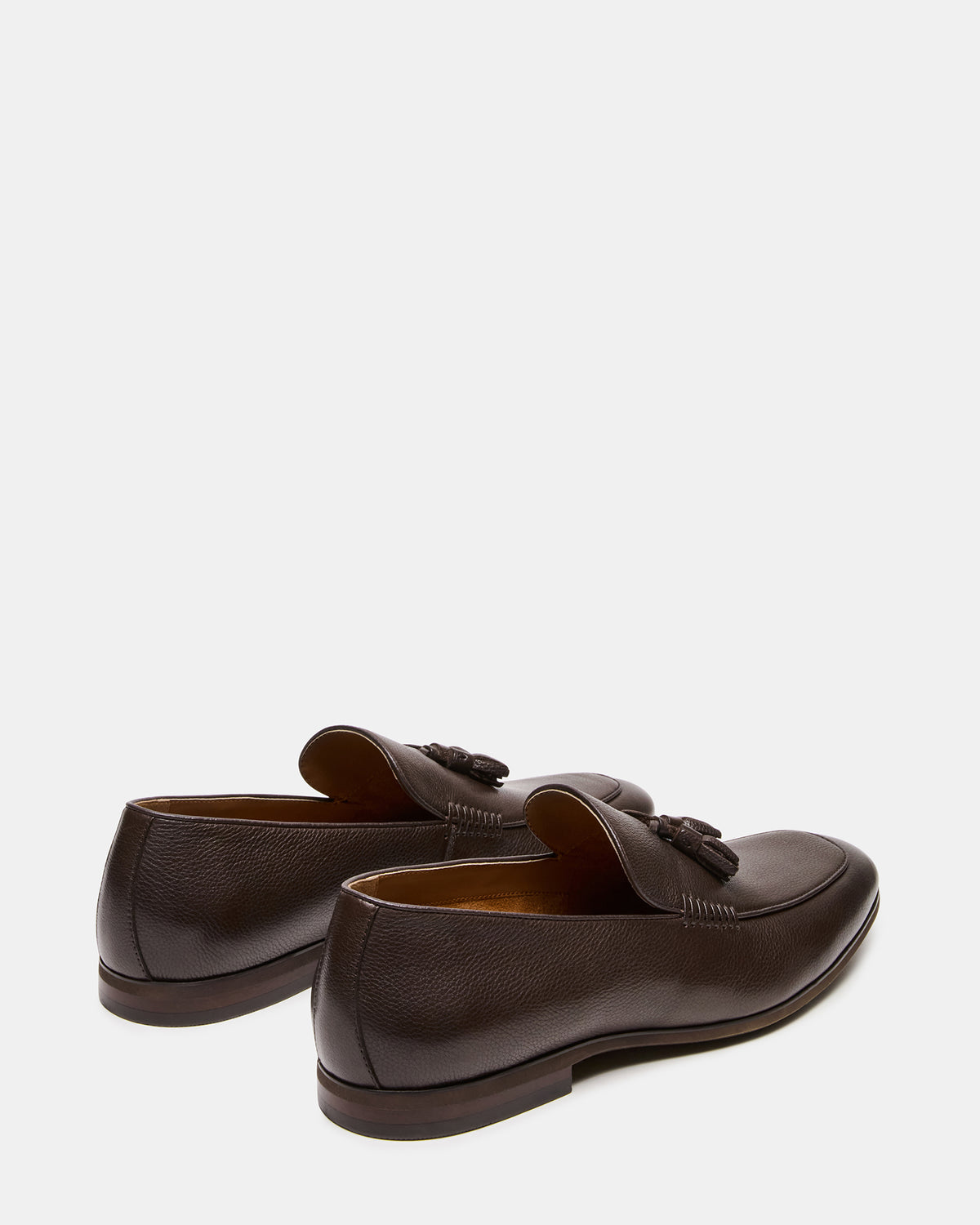 ONDRE Brown Leather Tassel Slip-On Men's Loafer | Steve Madden near me