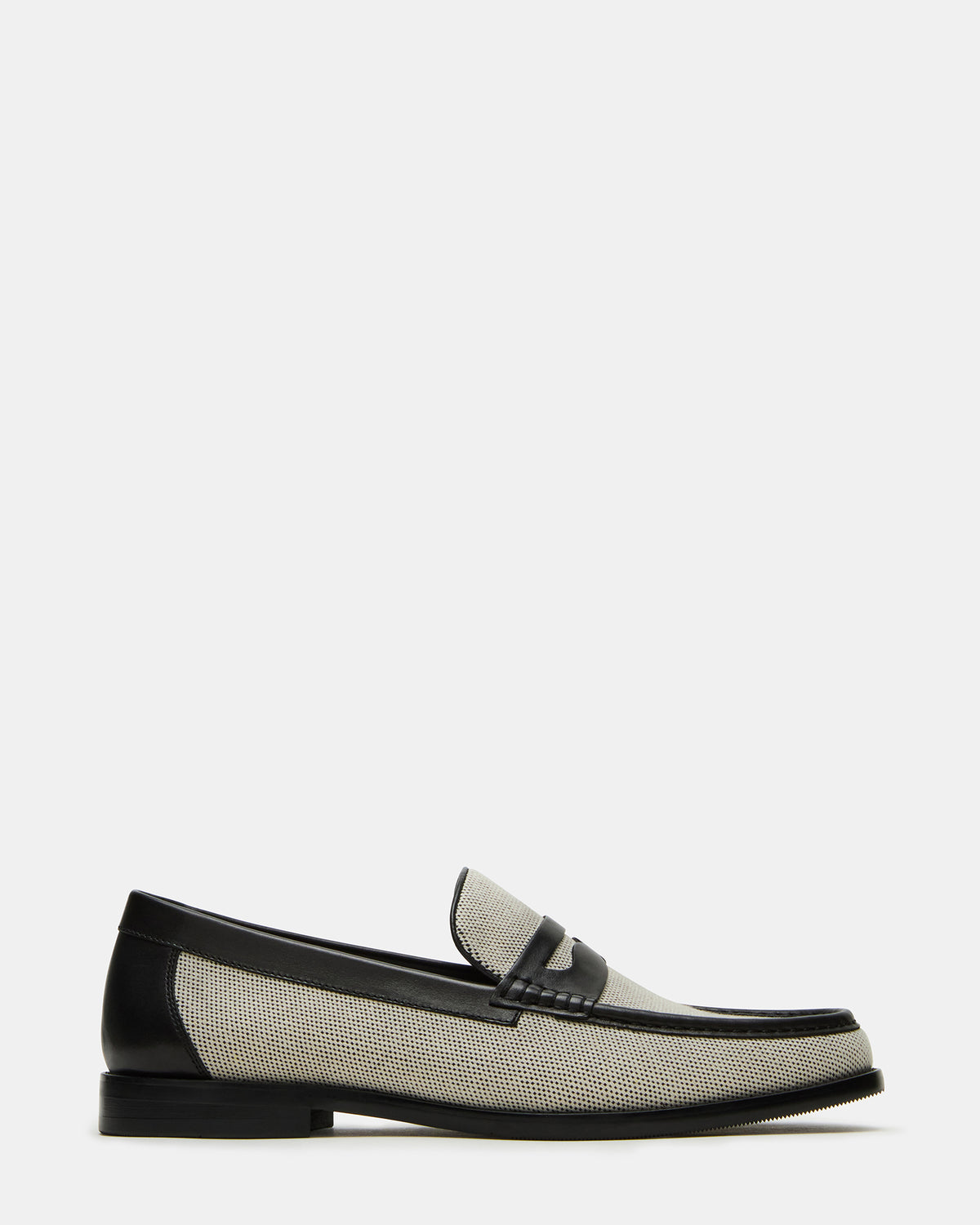 CULLEN Black/Beige Slip-On Men's Dress Loafer | Steve Madden discount