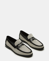 CULLEN Black/Beige Slip-On Men's Dress Loafer | Steve Madden discount