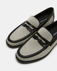 CULLEN Black/Beige Slip-On Men's Dress Loafer | Steve Madden discount