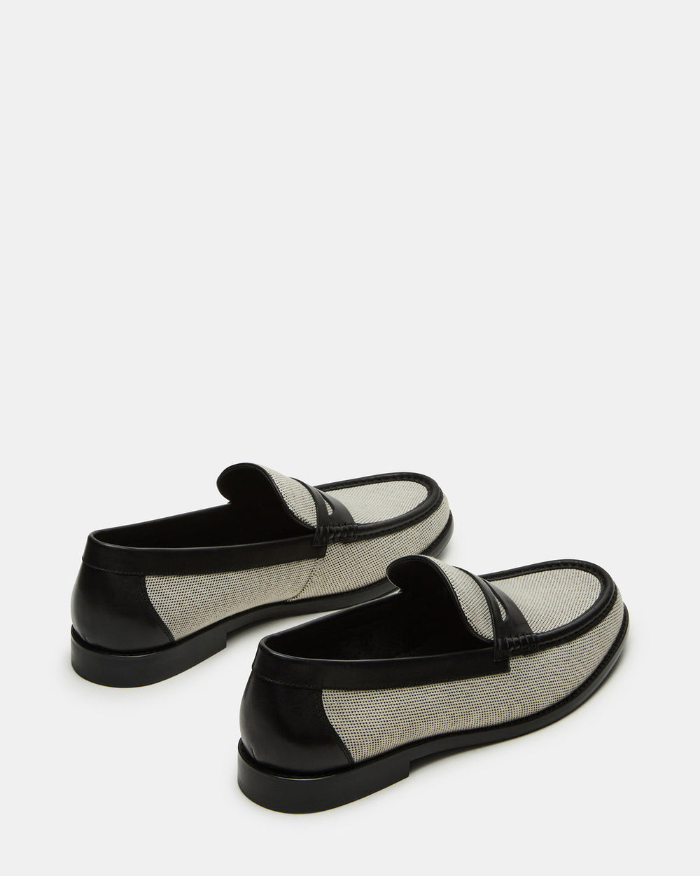 CULLEN Black/Beige Slip-On Men's Dress Loafer | Steve Madden discount