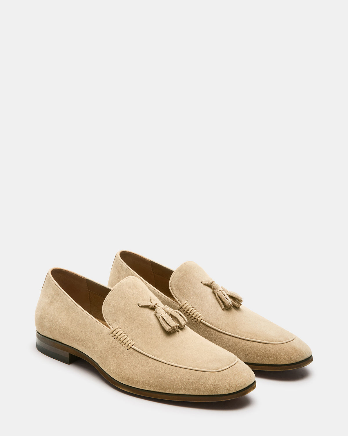 ONDRE Sand Suede Tassel Slip-On Men's Loafer | Steve Madden online